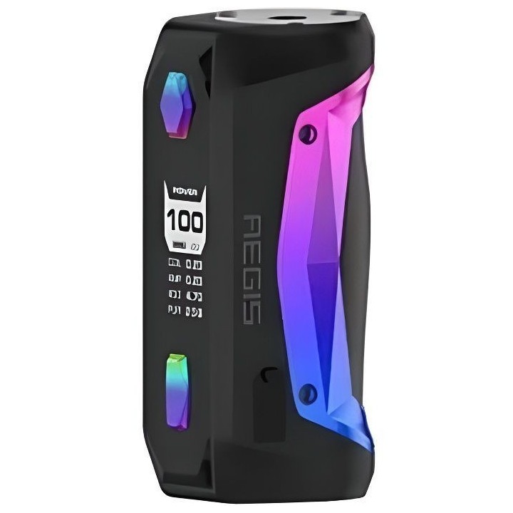GeekVape Aegis Solo 100W Mod Siyah, RGB Işıklı Vaping Cihazı