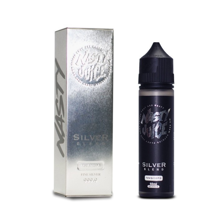 Nasty Juice Silver Blend Vanilyalı Tütün E Likit 60ml