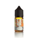 Ripe Vapes Melon Salt Likit 30ml, turuncu etiketli, siyah kapaklı.