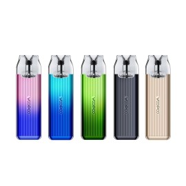 Voopoo VMate Infinity Edition Pod Mod renk seçenekleri (Pembe, Mavi, Yeşil, Gri, Altın)