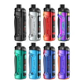 GeekVape Aegis Boost Pro B100 Kit Pod Mod renk seçenekleri, hepsi bir arada.