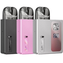 Lost Vape Ursa Baby Pro Pod Mod siyah, pembe ve gümüş renk seçenekleri.