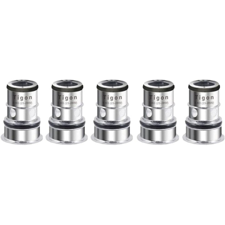 Aspire Tigon Coil 0.4ohm (23-28W) yedek parça, metalik.