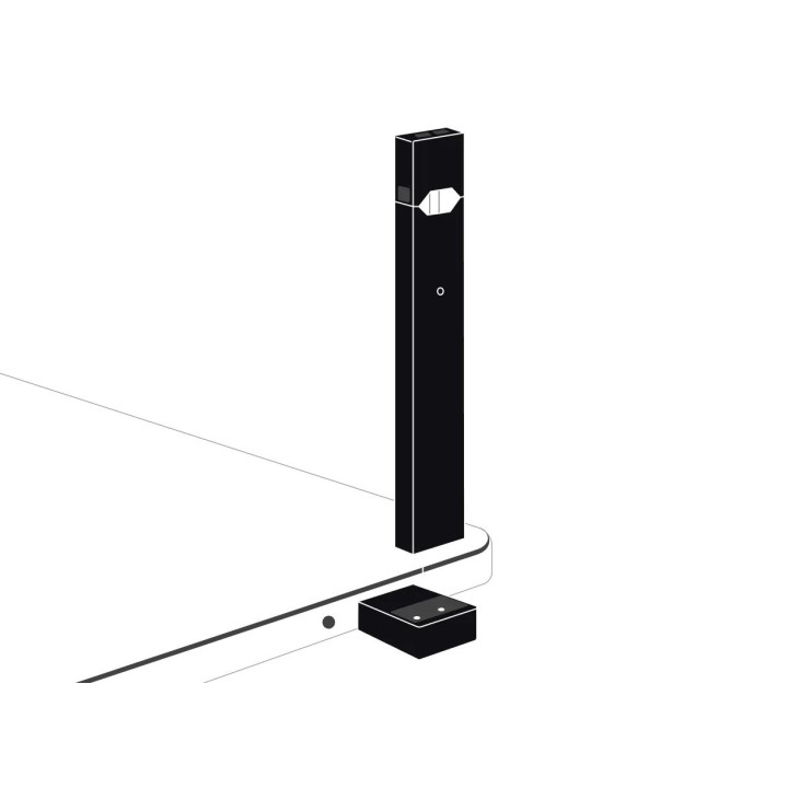 Siyah Juul Cihazı Pod Mod Elektronik Sigara Şarj Edilirken