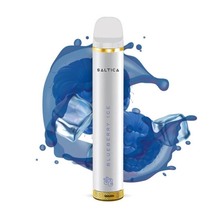 Saltica White 3500 Kullan At Blueberry Ice tek kullanımlık elektronik sigara