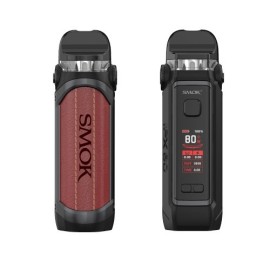 Smok IPX 80 Pod Mod Siyah Kırmızı Deri Kaplama Elektronik Sigara
