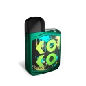Uwell Koko Prime Pod Mod yeşil graffiti desenli elektronik sigara.