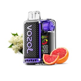 Vozol Vista 20000 Kullan At Mor Şeffaf Dijital Ekranlı Tek Kullanımlık Vape