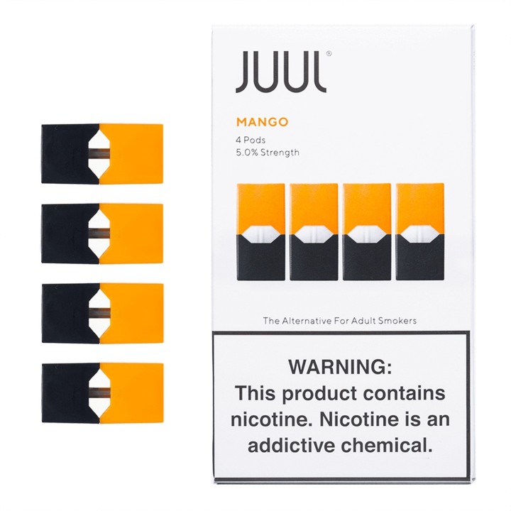 Juul Mango 5% Kartuş (4 Adet) Orijinal Ambalajı