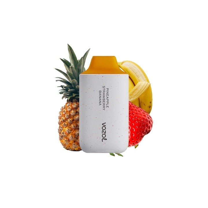 Vozol Star 6000 Kullan At: Ananas Çilek Muz Aromalı Tek Kullanımlık.