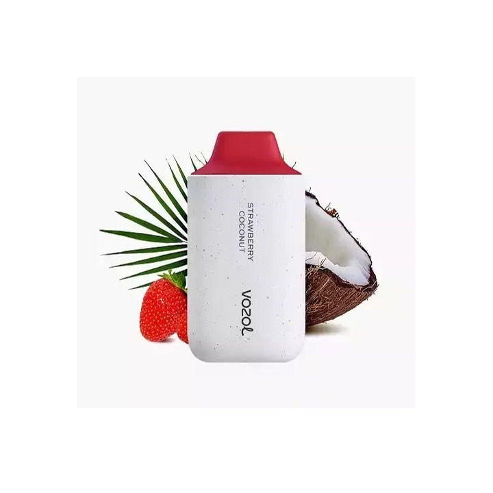Vozol Star 6000 Kullan At Çilek Hindistan Cevizi Aromalı Tek Kullanımlık Elektronik Sigara