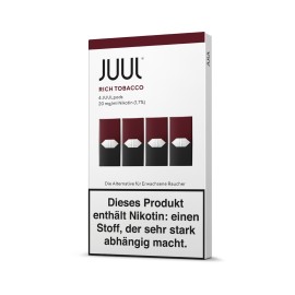 JUUL Rich Tobacco 1.7% Nikotin Kartuş (4'lü Paket)