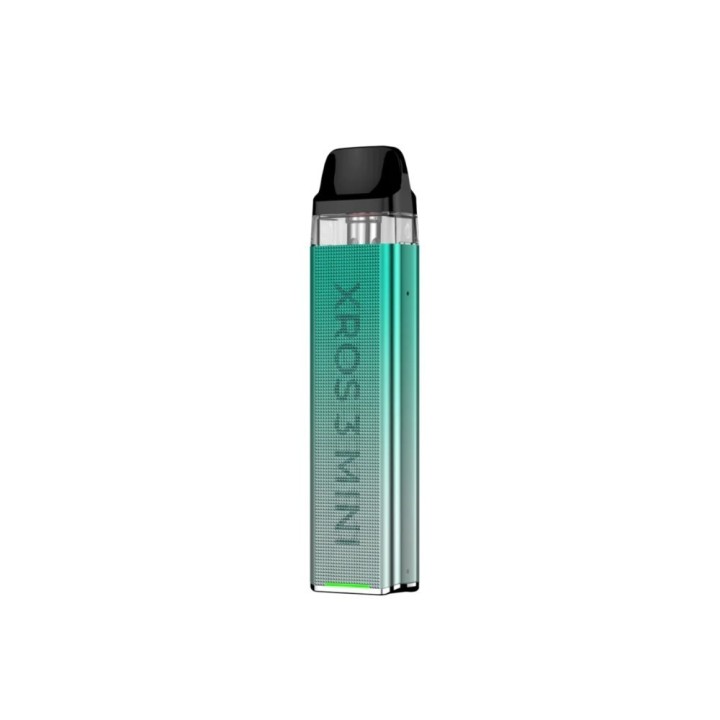 Vaporesso Xros 3 Mini Pod Mod Mint Yeşil kompakt elektronik sigara.