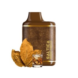 Saltica Leather 7000 Kullan At Whiskey Tobacco aromalı tek kullanımlık elektronik sigara