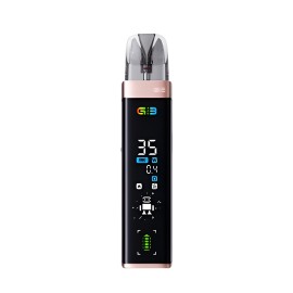 Uwell Caliburn G3 Pro Pod Mod siyah renkli, dijital ekranlı elektronik sigara.