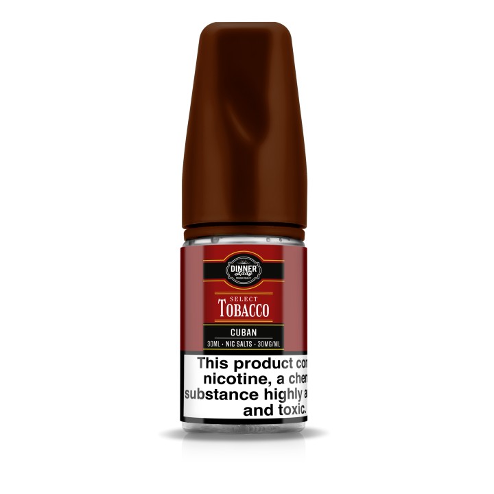 Dinner Lady Select Cuban Tobacco Salt Likit 30ml Nikotinli