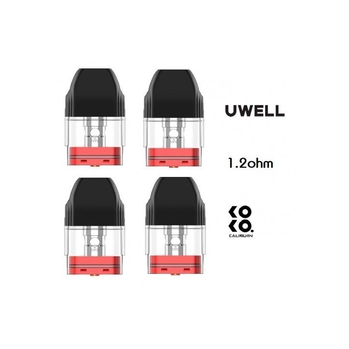 Uwell Caliburn KOKO 1.2ohm Kartuş 4'lü Paket