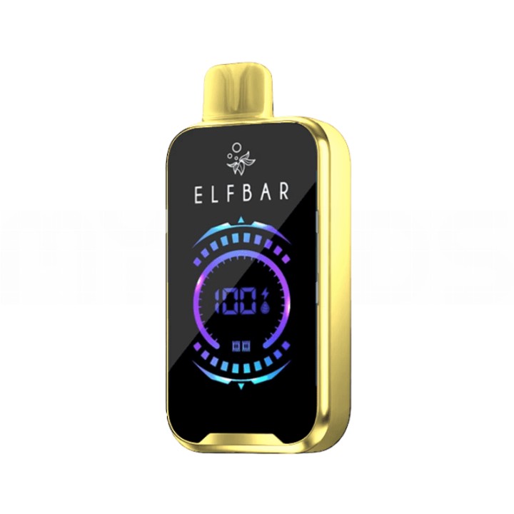 Elf Bar Raya D2 20000 Altın Dijital Ekranlı Kullan At Elektronik Sigara