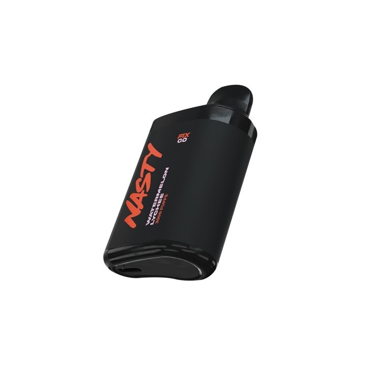 Nasty Juice Fix Go 3000 Watermelon Lychee Siyah Tek Kullanımlık Elektronik Sigara