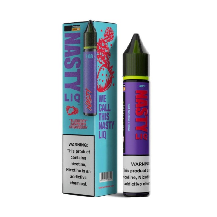 Nasty Juice Liq Blueberry Raspberry Strawberry E Likit 30ml