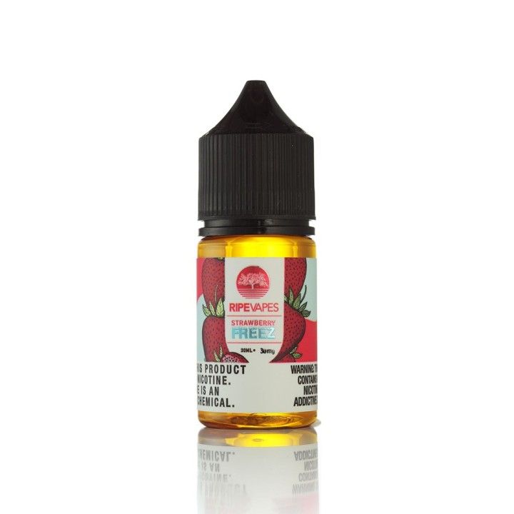 Ripe Vapes Strawberry Freez Salt Likit 30ml - Çilekli Buzlu E-Likit