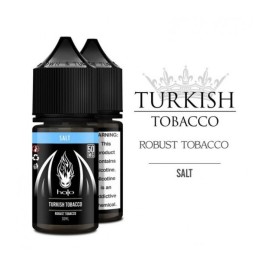 Halo Turkish Tobacco Salt Likit 50MG Robust Tobacco e-likit şişesi