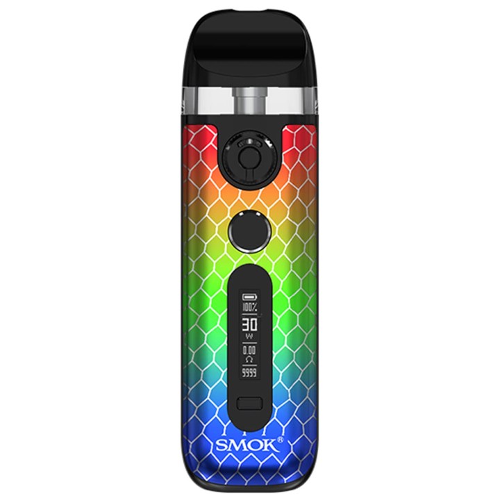 Smok Novo 5 Pod Mod gökkuşağı renkli balık pulu desenli elektronik sigara