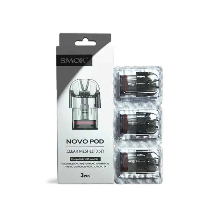 Smok Smok NOVO Clear Kartuş | Smok Smok Likit Kapasitesi: 2,0