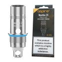Aspire Nautilus 2S Mesh Coil 0.7Ω yedek atomizer başlık gümüş