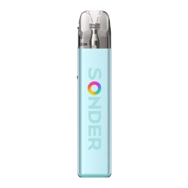 GeekVape Sonder Q2 Pod Mod Açık Mavi, şık ve kompakt elektronik sigara.