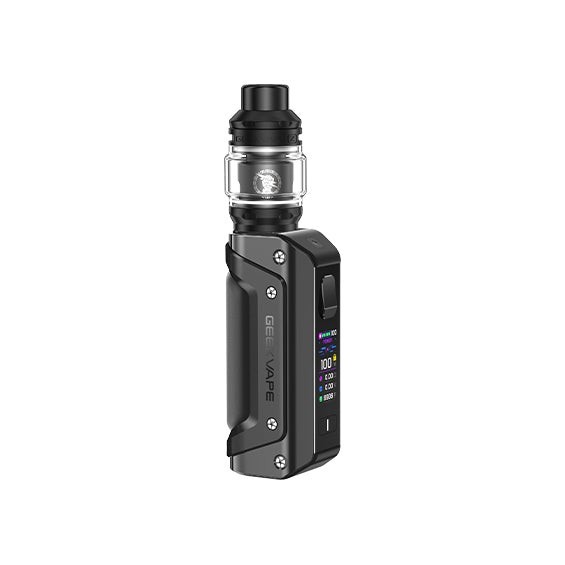 Siyah GeekVape Aegis Solo 3 Pod Mod Elektronik Sigara Kiti