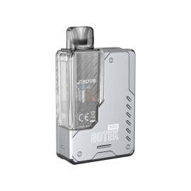 Aspire Gotek Pro Pod Mod gümüş renkli, şık tasarım, görsel net.