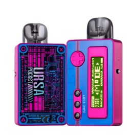 Lost Vape Ursa Pocket Mod pembe mavi retro oyun konsolu tasarımı pod mod