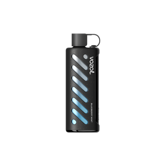 Vozol Gear Shisha 25000 Blueberry Mint Siyah Tek Kullanımlık Elektronik Sigara