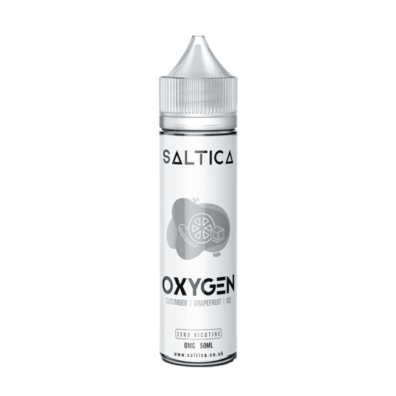 Saltica Oxygen 50ML Salt Likit, Salatalık Greyfurt Buzlu Aroma