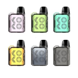 Uwell Caliburn GK2 Vision Pod Mod renk seçenekleri (Pembe, Yeşil, Turuncu, Gri)