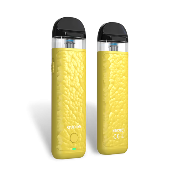 Aspire Minican 4 Pod Mod Sarı, Dokulu Yüzeyli Elektronik Sigara