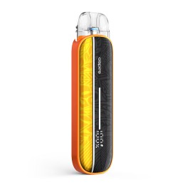 Aspire Pixo Aura Pod Mod Turuncu Siyah Desenli Dijital Ekranlı Elektronik Sigara