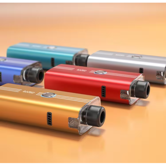 Aspire Cloudflask S Pod Mod renk seçenekleri: altın, kırmızı, mavi, gümüş.