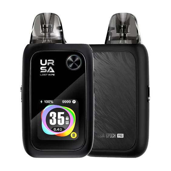 Lost Vape Ursa Epoch Pod Mod Siyah, Renkli Ekran, Ayarlanabilir Watt
