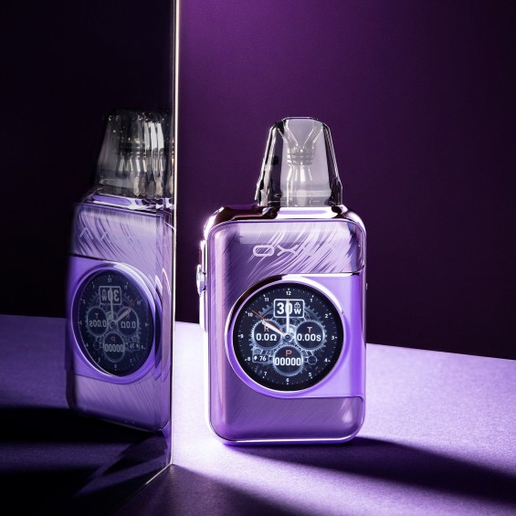 OXVA Xlim SQ Pro Mor Pod Mod, Renkli Ekran, Şık Tasarım