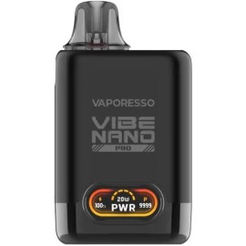 Vaporesso Vibe Nano Pro Pod Mod Siyah, 20W Ekranlı Elektronik Sigara
