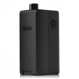 Suicide Mods Stubby AIO Pod Mod siyah renkli kompakt cihaz fotoğrafı.