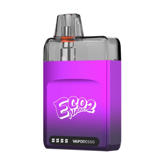 Vaporesso Eco Nano 2 Pod Mod Mor, Kompakt Elektronik Sigara