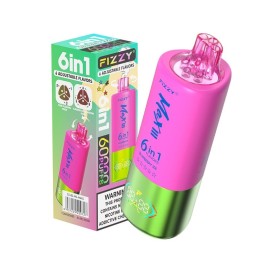 Fizzy Max III 6in1 60000 Kullan At Pembe Yeşil Vaping Cihazı
