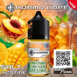 Dharma Mango Peach Tea Ice Salt Likit