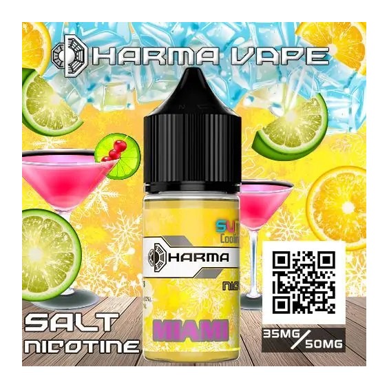 Dharma Miami Salt Likit | Dharma Dharma Likit Kapasitesi: 30