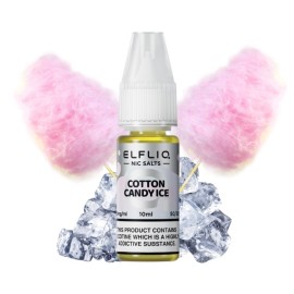 Elfliq Cotton Candy Ice Salt Likit 10ml, Buzlu Pamuk Şeker Aroması