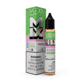 Vgod Mix Iced Bubble Watermelon Salt Likit 30ml 25mg Nikotin