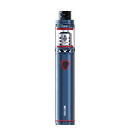 Smok Stick P25 Pod Mod mavi, kırmızı detaylı, şık kalem tipi elektronik sigara.